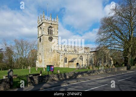 All Saints Church,Höhle, East Yorkshire, England, Großbritannien Stockfoto