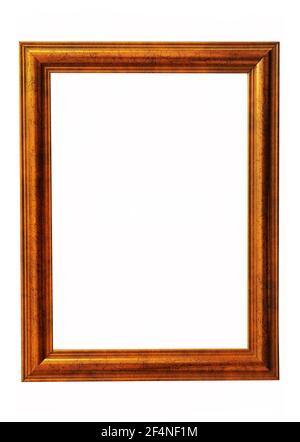 Holz Bilderrahmen Stockfoto