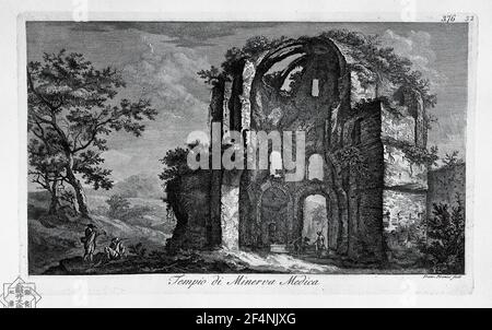 Giovanni Battista Piranesi - Arch Trajan Ancona Stockfoto