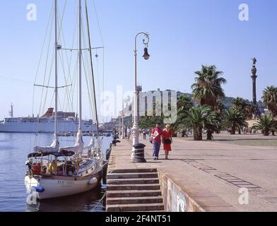 Port de Barcelona, Barcelona, Katalonien, Spanien Stockfoto