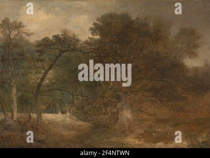 John Crome - Woodland Landscape in der Nähe von Norwich 1812 Stockfoto