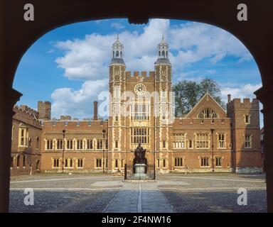 Lupton Turm, Schulhof, Eton College in Eton, Berkshire, England, Vereinigtes Königreich Stockfoto