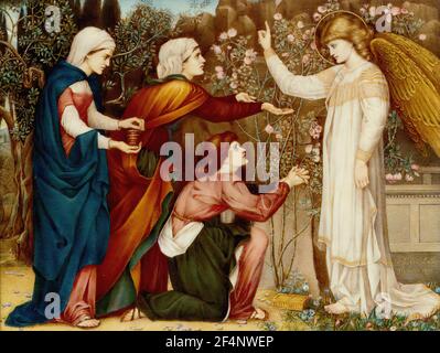 John Roddam Spencer Stanhope - Warum Sucht Ihr Leben Unter Furcht vor dem heiligen Lukas Kapitel XIV Vers 5 1896 Stockfoto