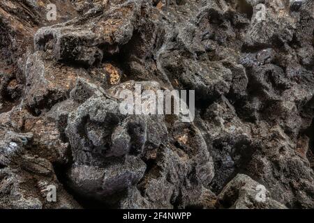 Arsen ist ein chemisches Element mit dem Symbol AS und der Ordnungszahl 33. Stockfoto