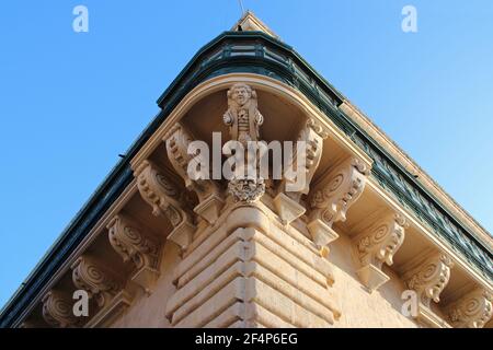 Großer Meisterpalast in valletta auf malta Stockfoto