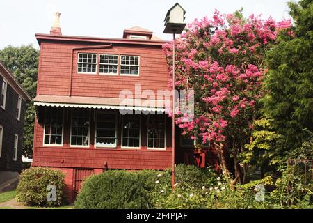 Das Anne Spencer House & Garden Museum in Lynchburg, VA, USA Stockfoto