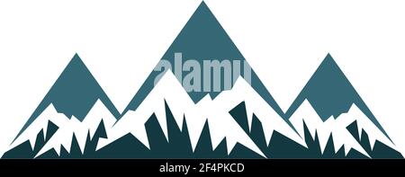 Mountain Logo Vorlage Vektor Symbol Design Stock Vektor