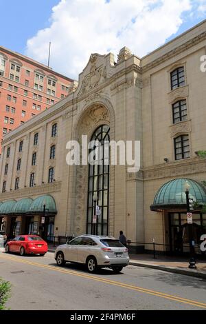 Heinz Halle für darstellende Kunst im Kulturviertel der Innenstadt.Pittsburgh.Pennsylvania.USA Stockfoto