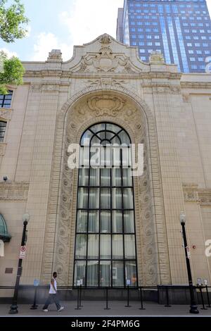 Heinz Halle für darstellende Kunst im Kulturviertel der Innenstadt.Pittsburgh.Pennsylvania.USA Stockfoto