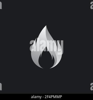Abbildung des Symbols „Fire Logo“ Stock Vektor