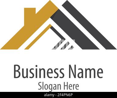 Bilder des Hauslogos Stock Vektor