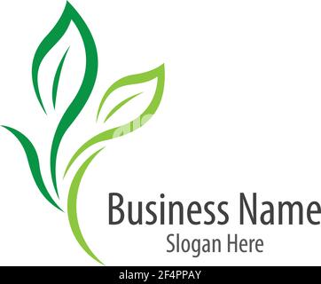 Ökologie Vektor Symbol Illustration Design Stock Vektor