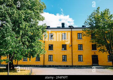 Seefestung Suomenlinna in Helsinki, Finnland Stockfoto