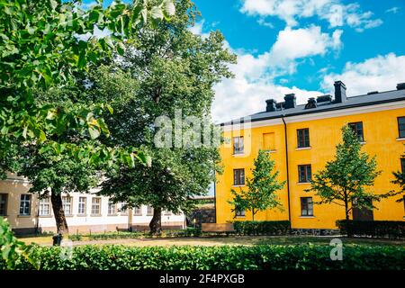 Seefestung Suomenlinna in Helsinki, Finnland Stockfoto