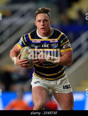 Datei-Foto vom 05-03-2020 von Leeds Rhino's James Donaldson. Ausgabedatum: Dienstag, 23. März 2021. Stockfoto