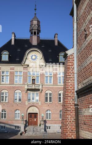 Geographie / Reisen, Dänemark, Midtjylland, Aarhus, Gerichtsgebäude in der Altstadt von Aarhus, Mitjylland, C, Additional-Rights-Clearance-Info-not-available Stockfoto