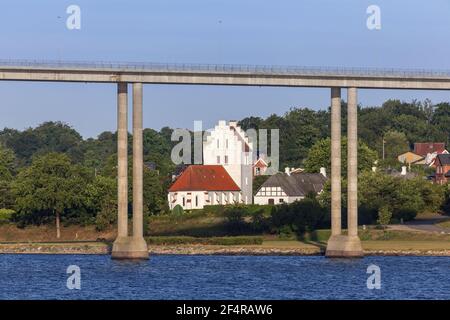 Geographie / Reisen, Dänemark, Syddanmark, Insel Fünen, Brücke von Fünen nach Tassinge, Svendborg, Insel Fu, Zusatz-Rechteklärung-Info-nicht-verfügbar Stockfoto