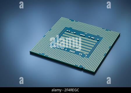 3D Rendering-Chipsatz für die Halbleiterfertigung Stockfoto