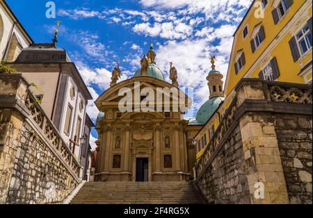 Das Mausoleum des österreichischen Habsburgerkaisers Ferdinand II. In Graz, Österreich Stockfoto