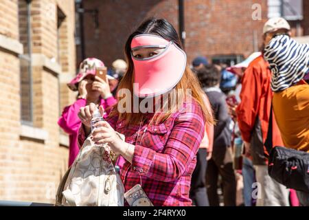 Windsor, historische Marktstadt mit der königlichen Familie in Windsor Castle, dem Royal Borough of Windsor und Maidenhead in Berkshire, England, Großbritannien Stockfoto