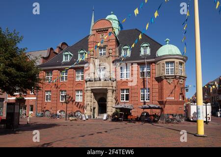 Geographie / Reisen, Deutschland, Niedersachsen, Altland, Buxtehude, Rathaus, zusätzliche-Rechte-Clearance-Info-nicht-verfügbar Stockfoto