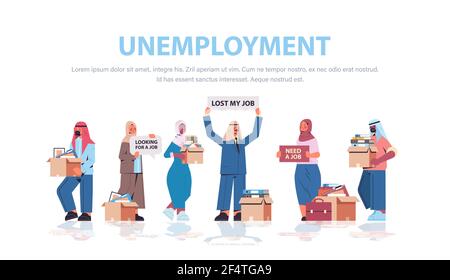 Set arabic hr Manager Holding we are hiring join US Plakate offene Stellenbesetzung Personalkonzept Stock Vektor