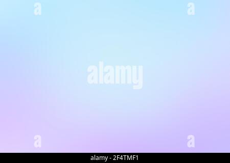 Weicher, unscharfer, abstrakter blauer Hintergrund. Verlaufshintergrund zur Illustration. Abstrakt hell lila und blauen Farben Hintergrund Stockfoto