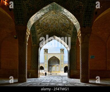 Vakil (Regent) Moschee, 18. Jahrhundert. Shiraz, Iran Stockfoto