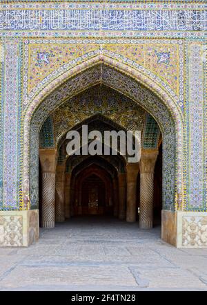 Vakil (Regent) Moschee, 18. Jahrhundert. Shiraz, Iran Stockfoto