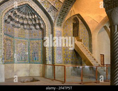 Vakil (Regent) Moschee, 18. Jahrhundert. Shiraz, Iran Stockfoto