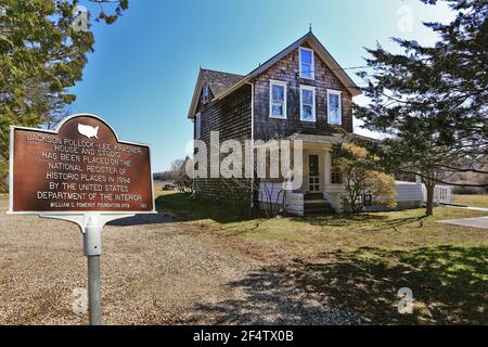 Pollock-Krasner Haus East Hampton Long Island New York Stockfoto