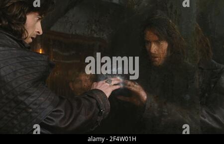 DAVID WENHAM und HUGH JACKMAN in VAN HELSING (2004), Regie STEPHEN SOMMERS. Kredit: UNIVERSAL / ILM / Album Stockfoto