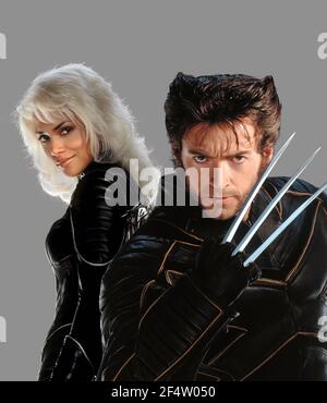 HALLE BERRY und HUGH JACKMAN X2 (2003), Regie BRYAN SÄNGER. Kredit: 20th CENTURY FOX / Album Stockfoto