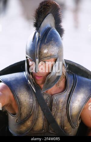 BRAD PITT in TROY (2004), Regie WOLFGANG PETERSEN. Quelle: WARNER BROS. / Album Stockfoto