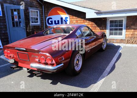 1970 Ferrari Dino Long Island New York Stockfoto