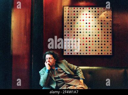 MARCO PIERRE WHITE IN DER BAR IM QUO VADIS. Januar 2000 Stockfoto