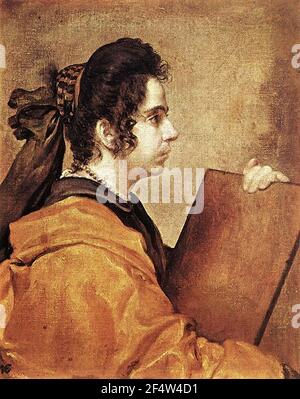 Diego Velazquez - Sibyl 1632 Stockfoto