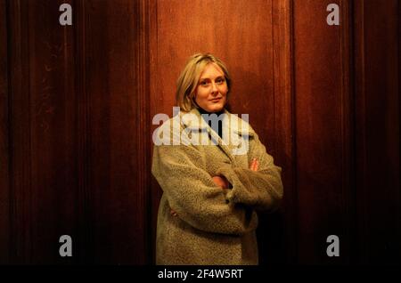 Schauspielerin Sarah Lancashire, ist Raquel Watts Januar 2000 in TV-Seife Serie Coronation Street Stockfoto