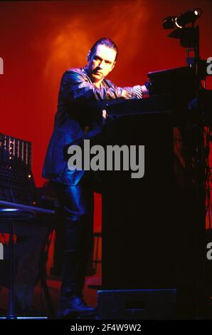 Jean Michel Jarre Konzert in der Wembley Arena in London, Großbritannien. 9th. Juni 1997 Stockfoto