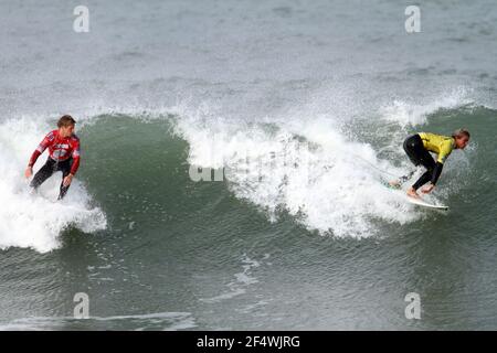 SURFEN - WELTMEISTERSCHAFT ( ASP ) - LA SAUZAIE / BRETIGNOLLES SUR MER (FRA) - FOTO : JEAN-MARC MOUCHET / DPPI - ILLUSTRATION Stockfoto