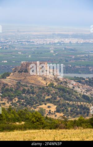 Schloss Rocca Imperiale in der Provinz Cosenza, Kalabrien, Italien Stockfoto