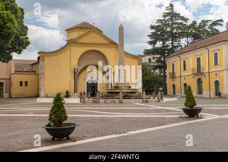 Santa Sofia Kirche (Chiesa di Santa Sofia), UNESCO-Weltkulturerbe, Benevento, Kampanien, Italien Stockfoto