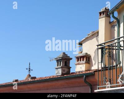 Das Dorf Telaro in italien Stockfoto