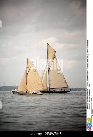 SEGELN - KLASSISCHE YACHTEN - LANCEL CLASSIC 2009 - NOIRMOUTIER (FRA) - 31/07 BIS 02/08/09PHOTO : JULIEN GIRARDOT / DPPI ILLUSTRATION Stockfoto