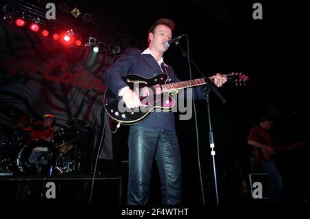 Edwyn Collins im Konzert im Astoria in London, Großbritannien. 26th. März 1995 Stockfoto