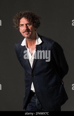 Edimburgh, Schottland. 19. August 2018. Britischer Dichter, Stand-up-Performer, Sender, Dramatiker, Drehbuchautor und Kinderautor Murray Lachlan You Stockfoto