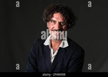 Edimburgh, Schottland. 19. August 2018. Britischer Dichter, Stand-up-Performer, Sender, Dramatiker, Drehbuchautor und Kinderautor Murray Lachlan You Stockfoto