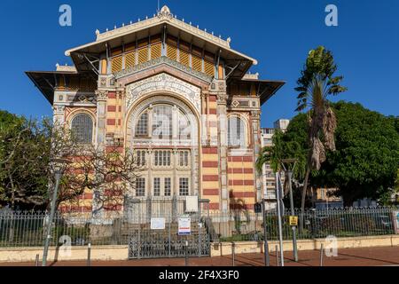 Schoelcher Bibliothek - Fort-de-France, Martinique FWI Stockfoto