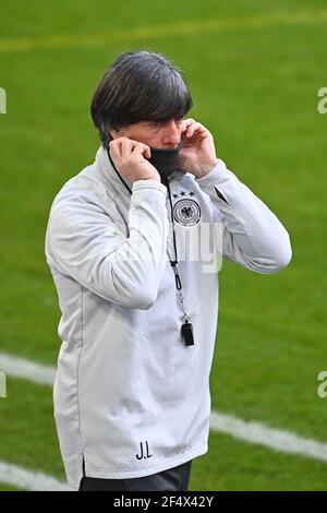 Bundestrainer Joachim Jogi Loew. GES. / Fussball / DFB-Training Düsseldorf, die Team, 23.03.2021 Fußball: Training, Training Deutsche Nationalmannschaft, Düsseldorf, 23. März 2021 - Einsatz weltweit Stockfoto