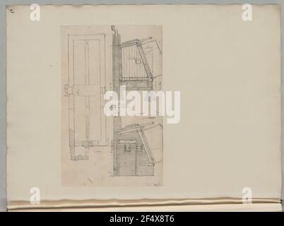 Trockenofen, Design, Risse Stockfoto